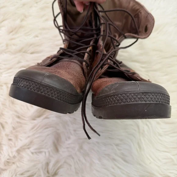 Palladium Baggy Leather Boots - Picture 6 of 8